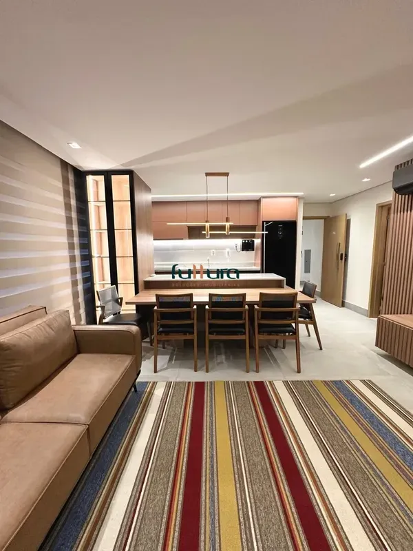  Apartamento Mobiliado e Decorado para Locação Edifício Alive Bueno Setor BuenoV...