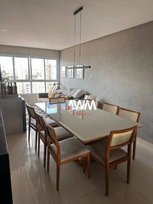 Apartamento com 98m², 3 suítes, 2 vagas de garagem privativas, nascente, andar a...