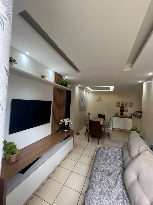 Apartamento de 2 quartos no Riacho Fundo II com ármarios planejados e portaria 2...