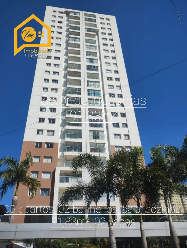 Excelente apartamento no Rossi Splendore – Setor de Indústrias do Gama- 3 quarto...