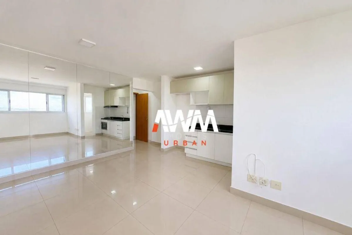 Apartamento no Setor Vila Rosa, Área privativa do apartamento: 56,45 m² Andar al...