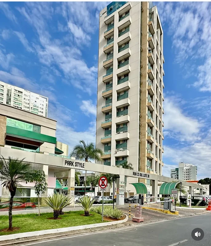RUA 25, EXCELENTE APARTAMENTO, PARK STYLE, RESIDENCE MALL, DE 01 QUARTO, COM SAC...