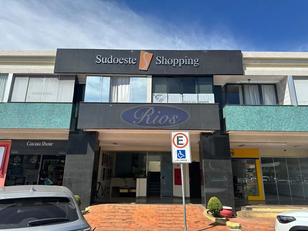 Rios Imóveis vende Sala na CLSW 104, Ed. Sudoeste Shopping, Sudoeste-DF.Oportuni...