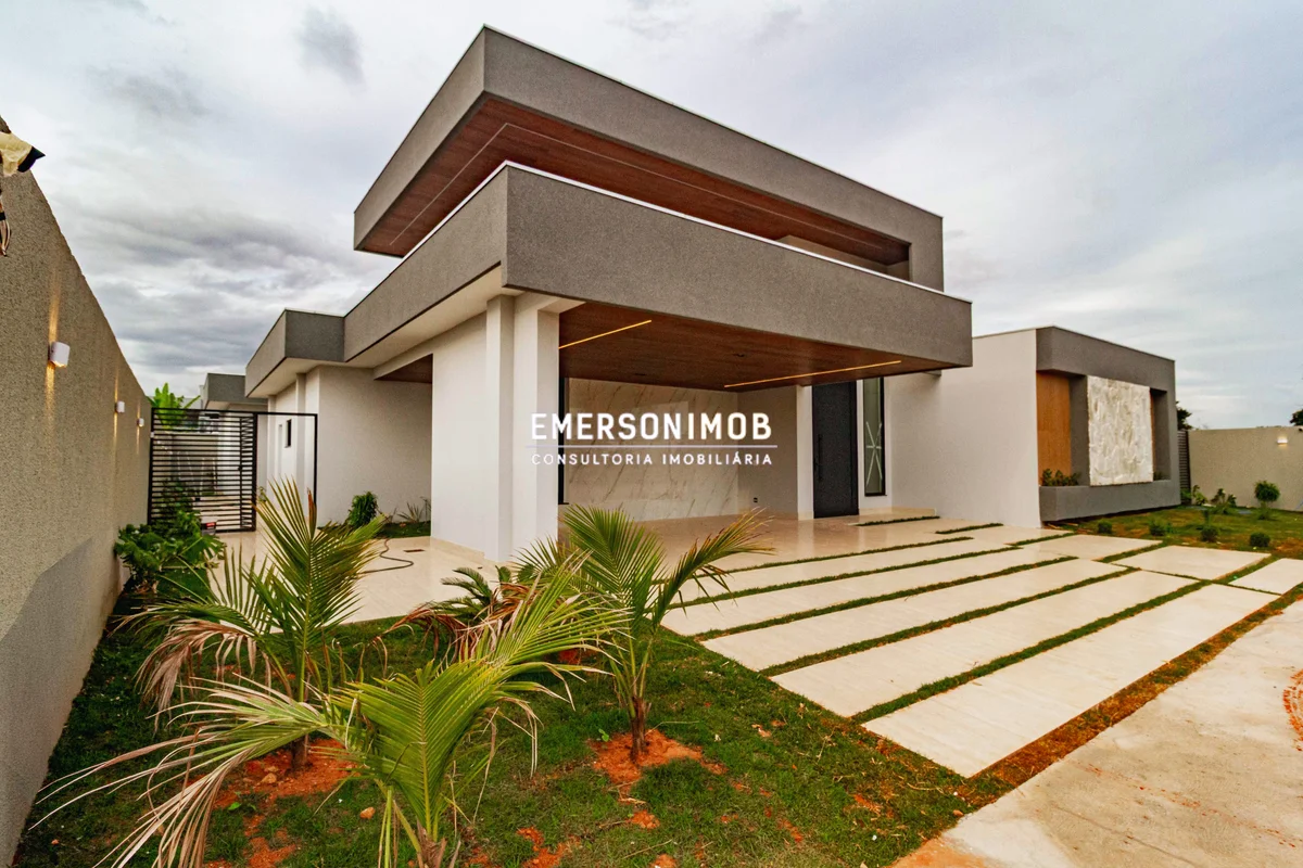 Condomínio Estância Quintas Alvorada, Casa recém construída com 04 suítes modern...