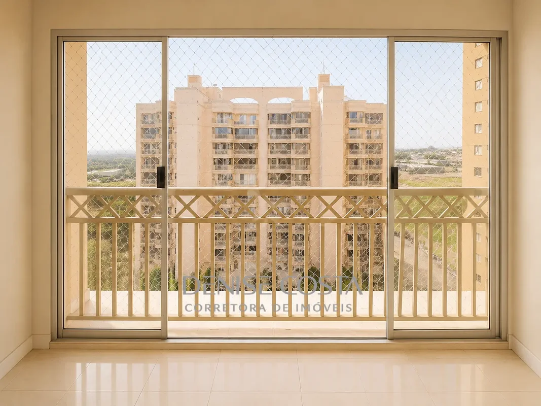 Imprensa IV Condomínio Resort, portaria 24h! Apt em andar alto Nascente Sala em ...