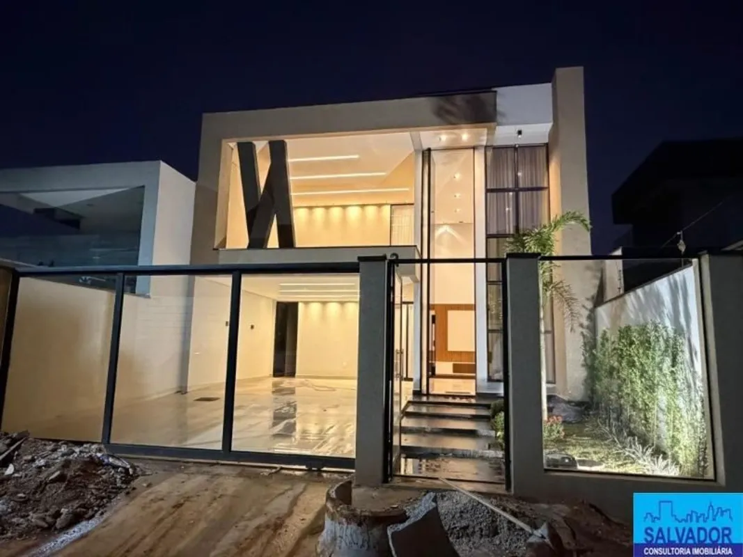 SALVADOR IMÓVEIS vende: Linda casa de Altíssimo Padrão em Vicente PiresDO IMÓVEL...