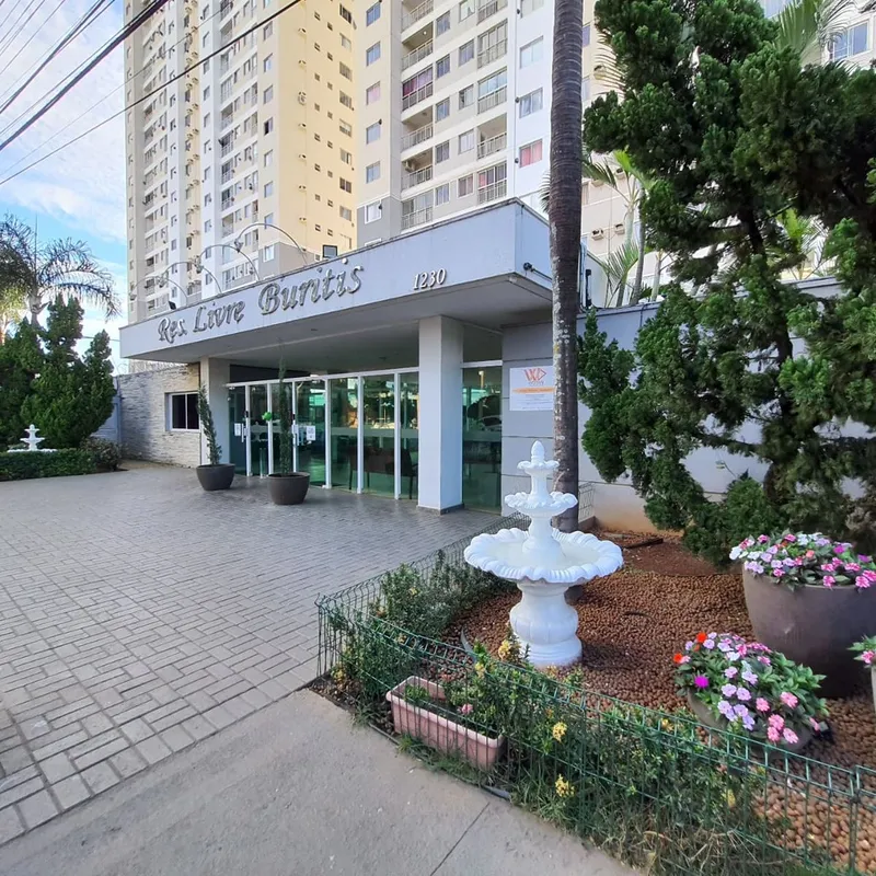 Excelente apartamento com 2 quartos, sendo 1 suíte, além de banheiro social, sal...