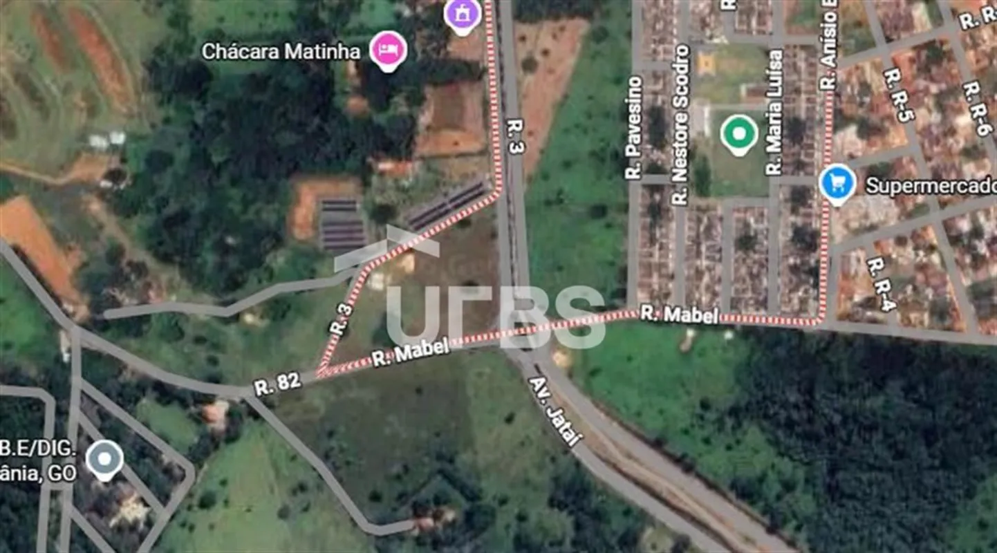 COD U-0033630 - Terreno estratégico de 19.086 m² (Chácaras São Pedro), em esquin...