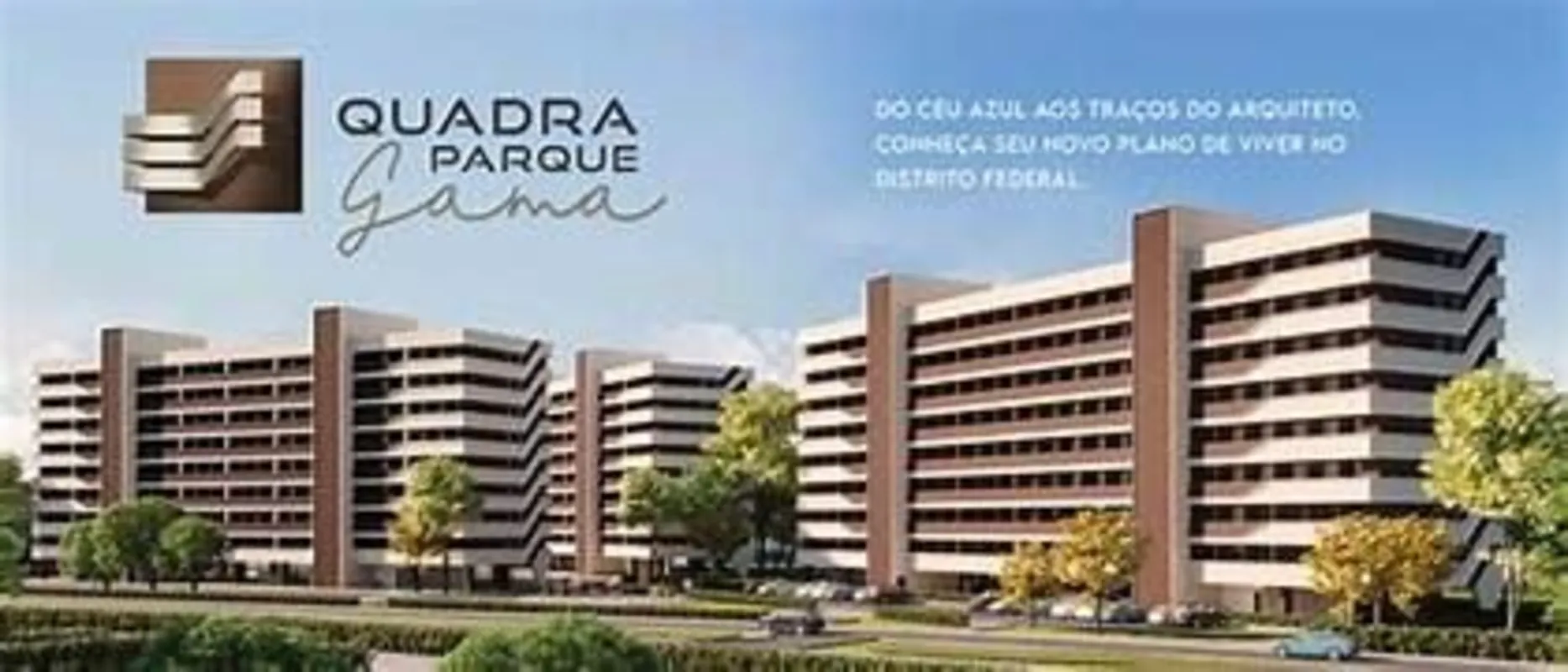APARTAMENTO 02 QUARTOS COM SUÍTE E VARANDAS NO QUADRA PARQUE - GAMA/DFÓTIMA LOCA...