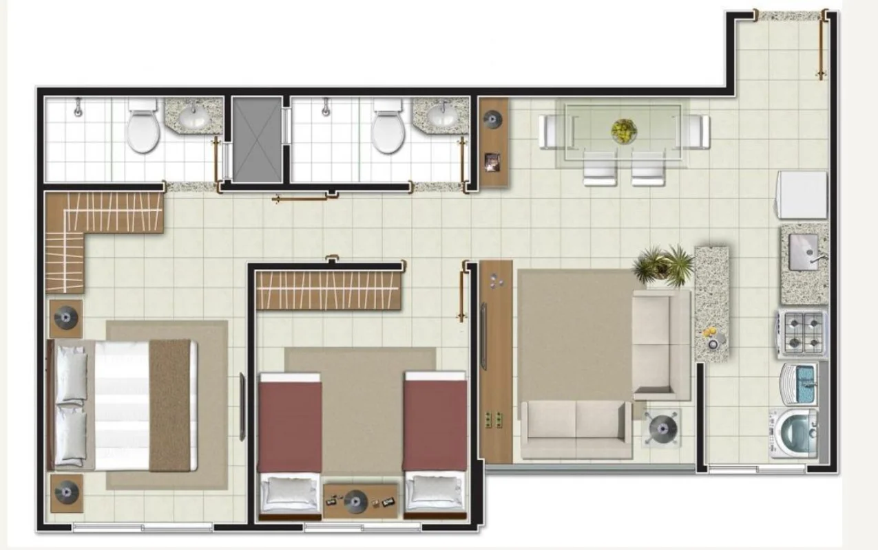 Descubra seu novo apartamento na Rua Abílio Alves de Castro, Vila Rosa, Goiânia....