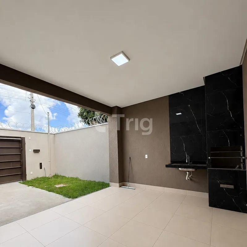Casa térrea à venda no Residencial Recanto das Garças, em Goiânia, com 100 m² de...