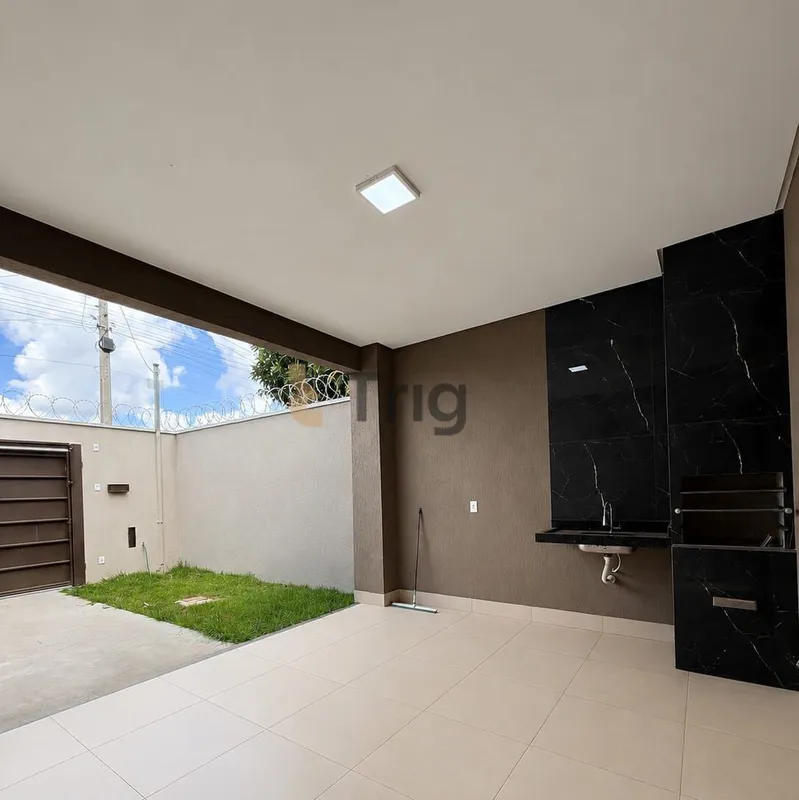 Casa térrea à venda no Residencial Recanto das Garças, em Goiânia, com 100 m² de...