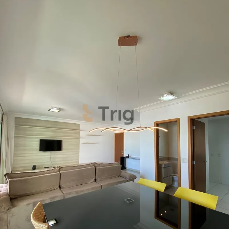 Apartamento mobiliado de 111 m² com planta bem distribuída, 3 suítes plenas e am...