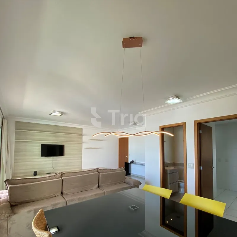 Apartamento mobiliado de 111 m² com planta bem distribuída, 3 suítes plenas e am...