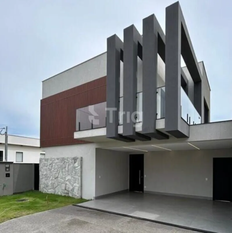 Sobrado novo com projeto contemporâneo, ambientes integrados e excelente padrão ...