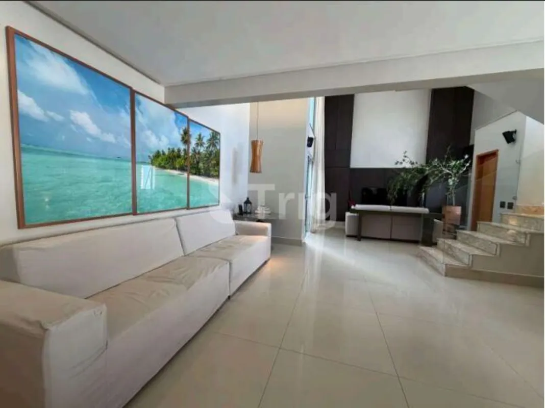 Apartamento duplex de luxo mobiliado, com ambientes amplos, integrados e acabame...