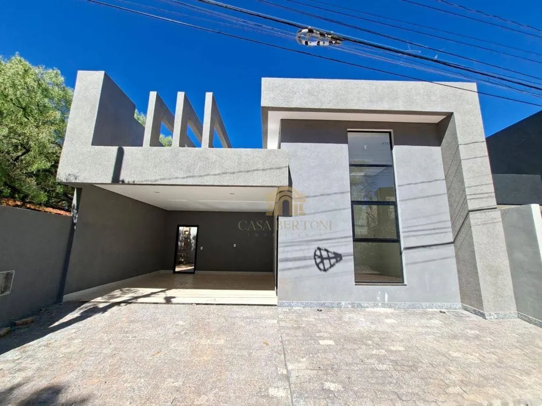 CASA MODERNA SHA 04 ARNIQUEIRA LOTE 200M² 3 QUARTOS SUÍTE MASTER CHURRASQUEIRA A...