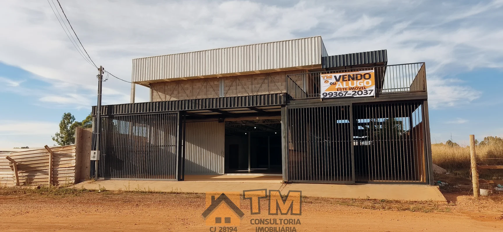 TM CONSULTORIA IMOBILIÁRIAVENDE;EXCELENTE GALPÃO DE FRENTE BR 251, PRÓXIMO AO CA...