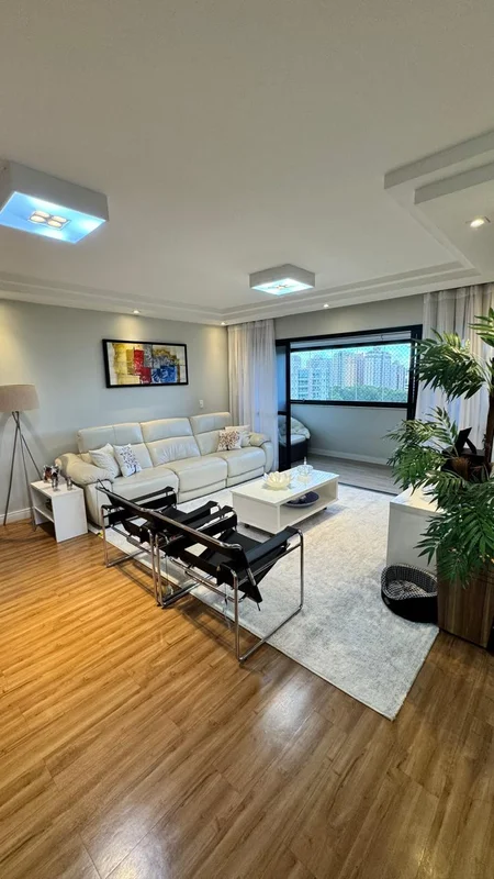 Descubra este apartamento de 145 m² no Residencial Encontro das Águas, localizad...