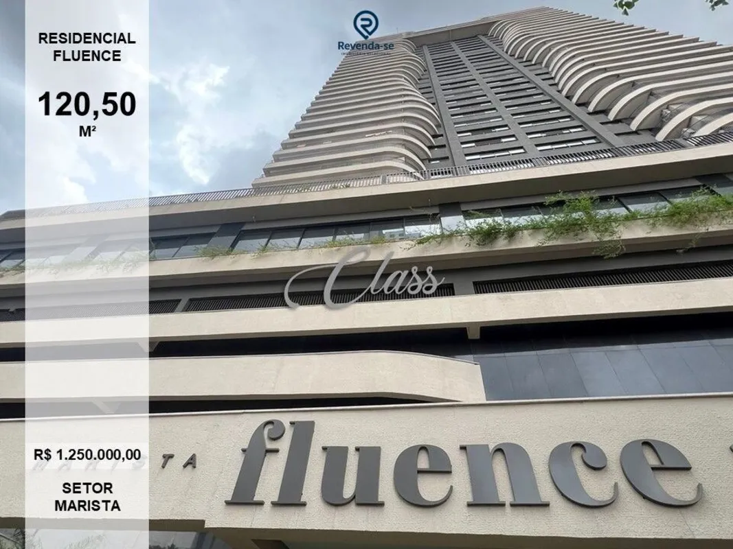 RESIDENCIAL FLUENCE - SETOR MARISTA120,50m?ANDAR ALTO3 SUÍTESSALA 2 AMBIENTESCOZ...