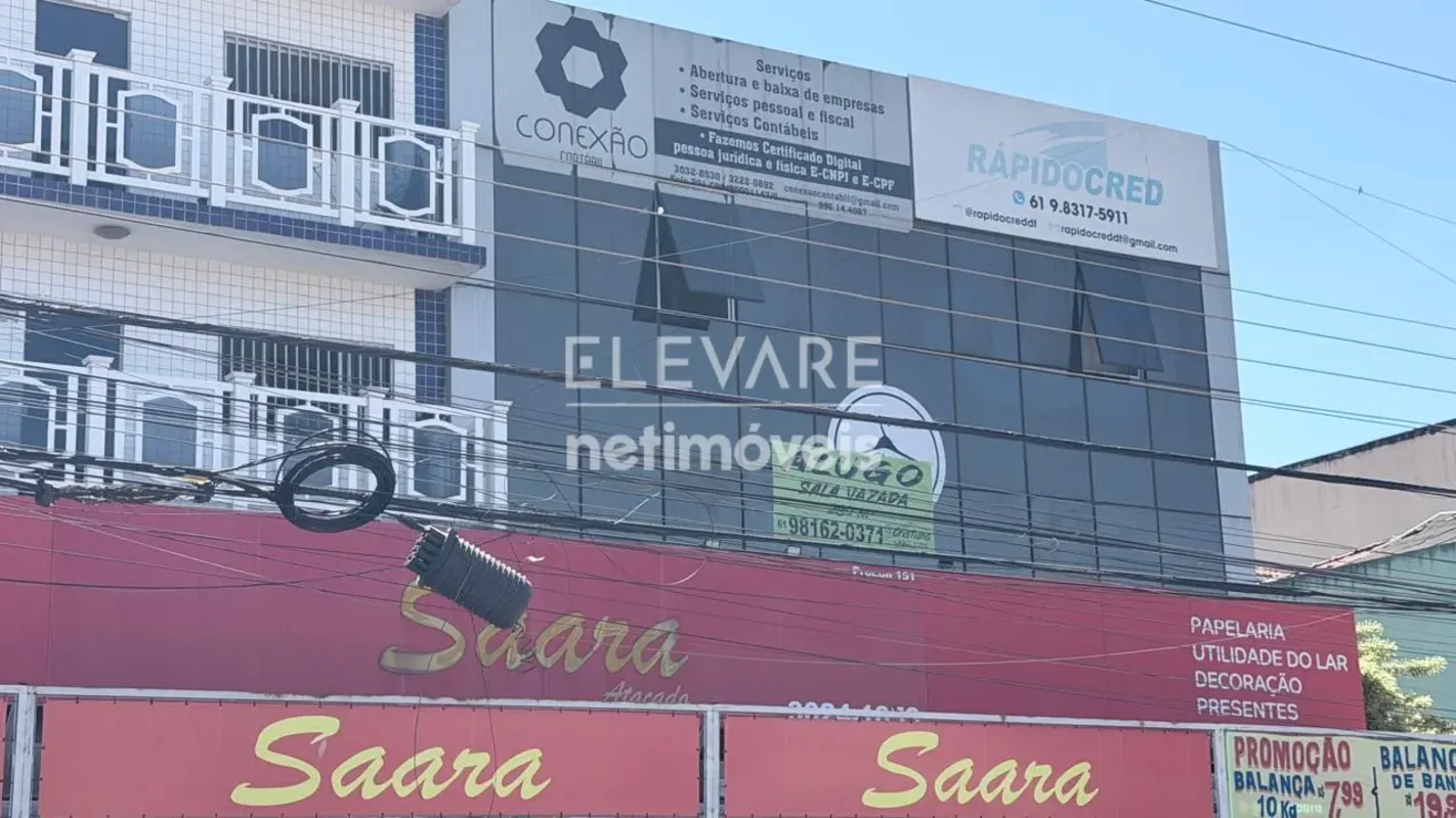 Excelente sala com 280m² na QNG 28 ao lado do TAGUACENTERPonto estratégico pra q...