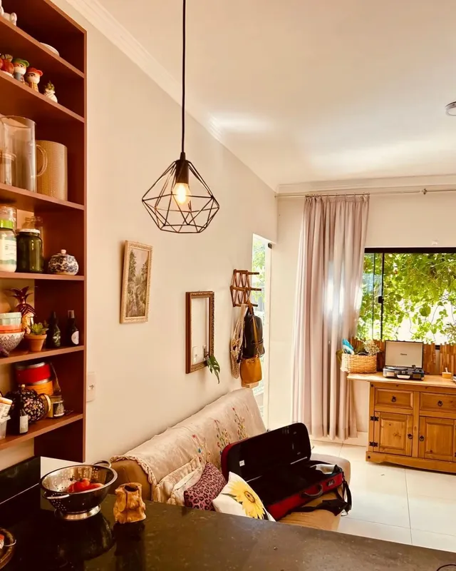 São 3 quartos em uma planta de 90 metros construídos, todos móveis e eletrodomés...