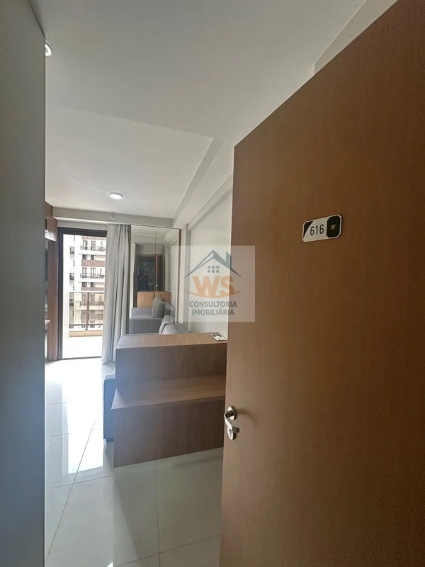 - Apartamento 01 quarto.- 01 Vaga de garagem rotativa.- Ar-condicionado.- Todo M...