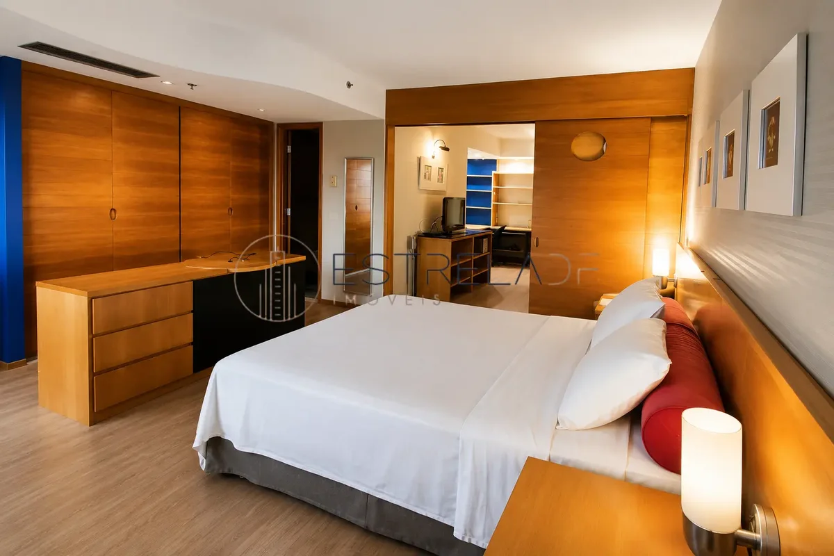 º Sua moradia de luxo no coração de Brasília!º Este flat mobiliado de 51 m², loc...