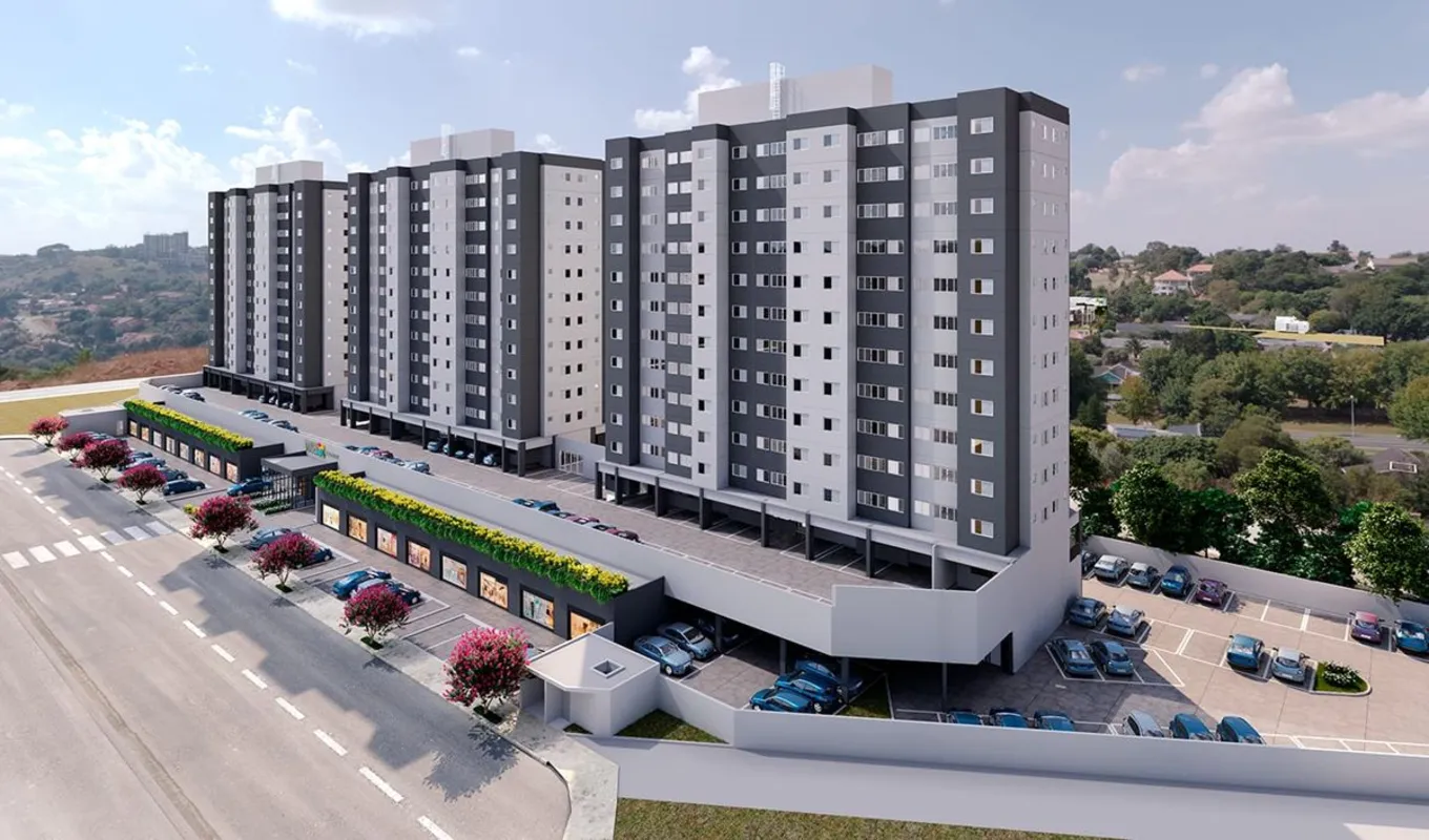 Residencial Max CidadeApartamento de 1 e 2 quartos Apartamento padrão à venda lo...
