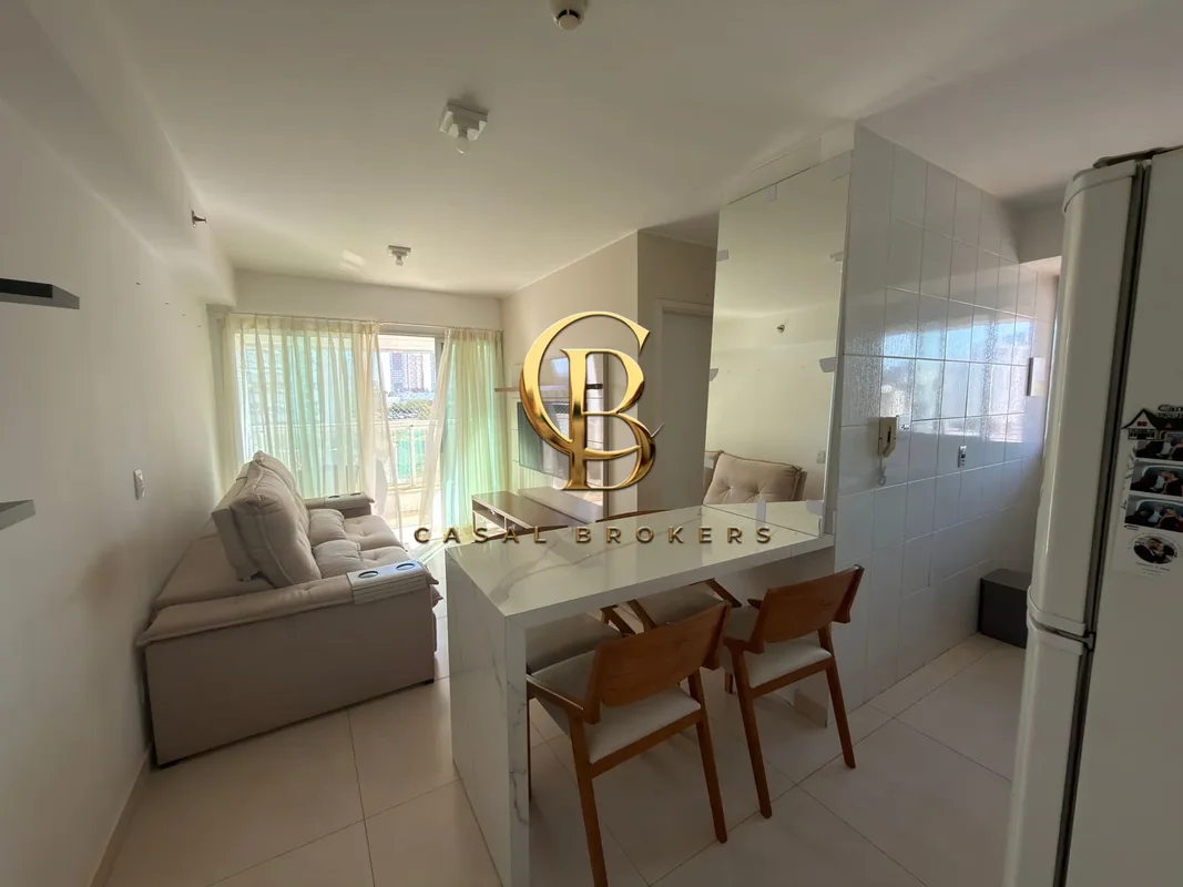 SMART RESIDENCE SERVICE | ÁGUAS CLARAS43 m² | 1 quarto | Semi mobiliado | Varand...