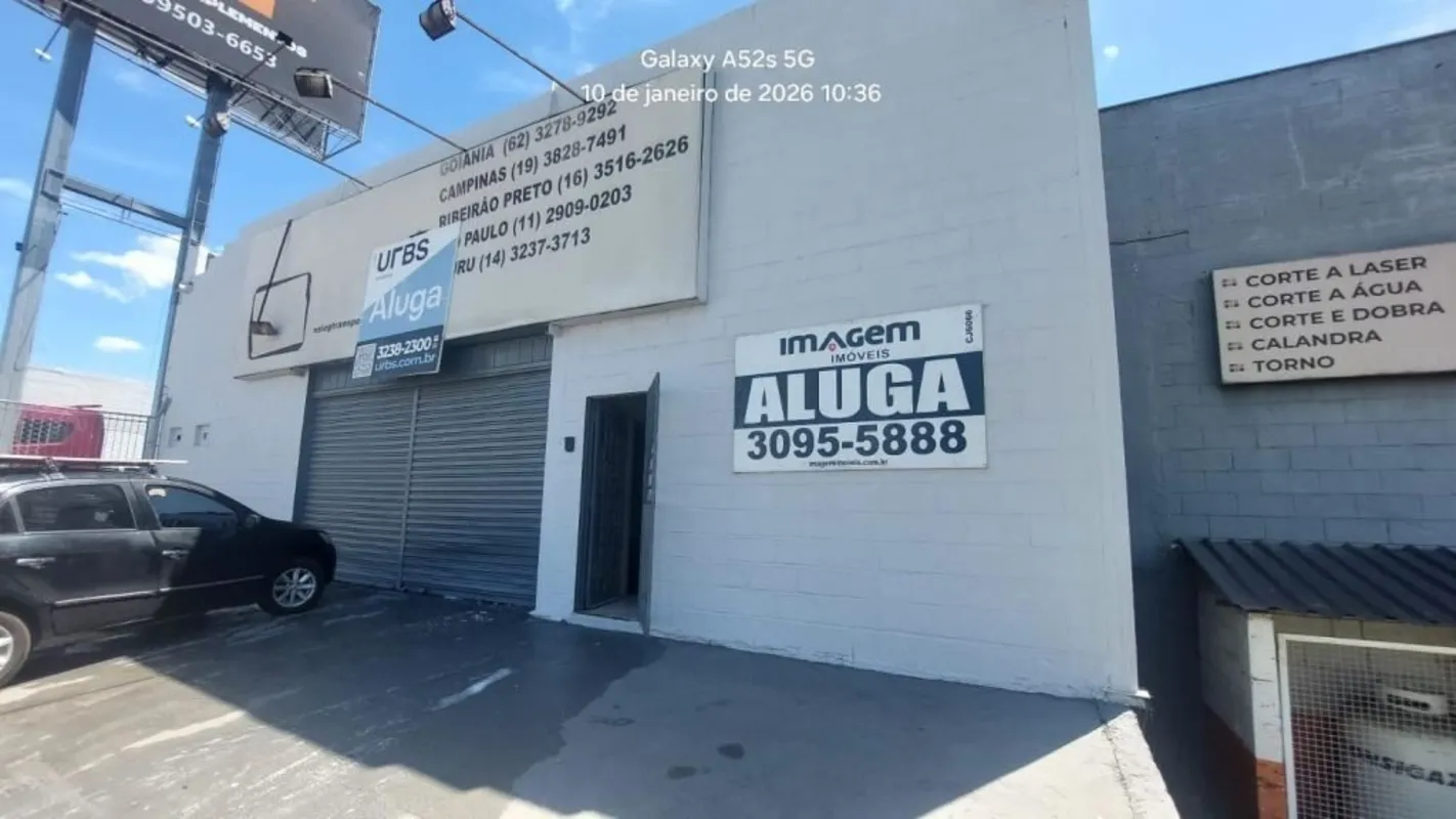 Galpão ComercialRua 20, Qd. 15A Lt. 08, Vila Brasília - Ap. de GoiâniaGalpão dis...