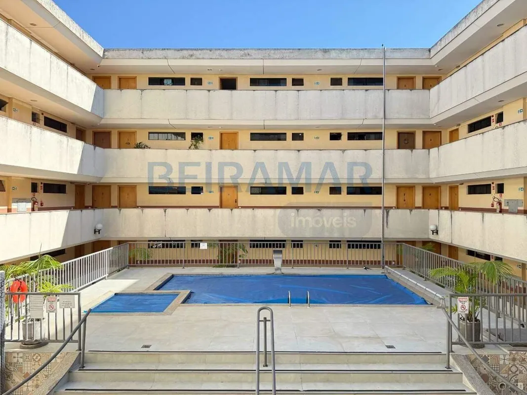 Kitnet Semi - Mobiliada 1 Quarto | Piscina e Vaga de Garagem - Edifício Milleniu...