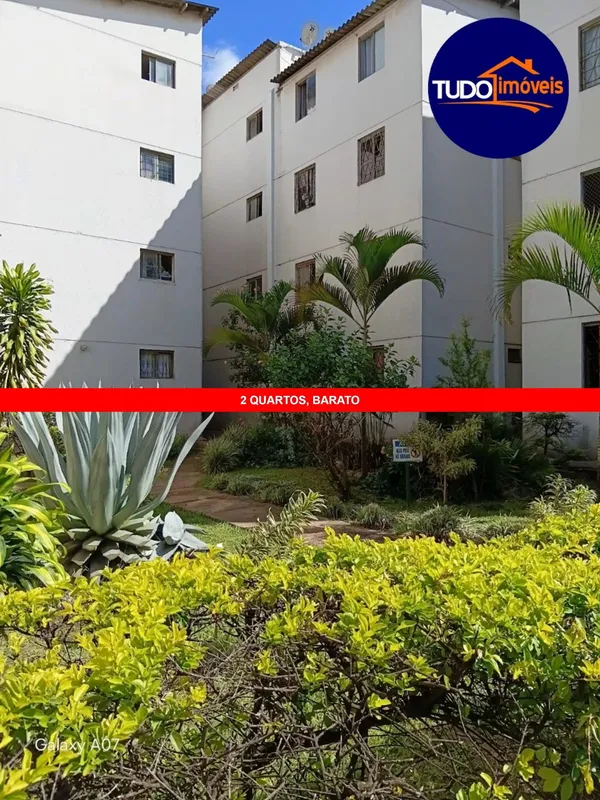 TUDO IMÓVEIS -CRECI 23.925-DFOportunidade única! Apartamento de 2 quartos com 1 ...