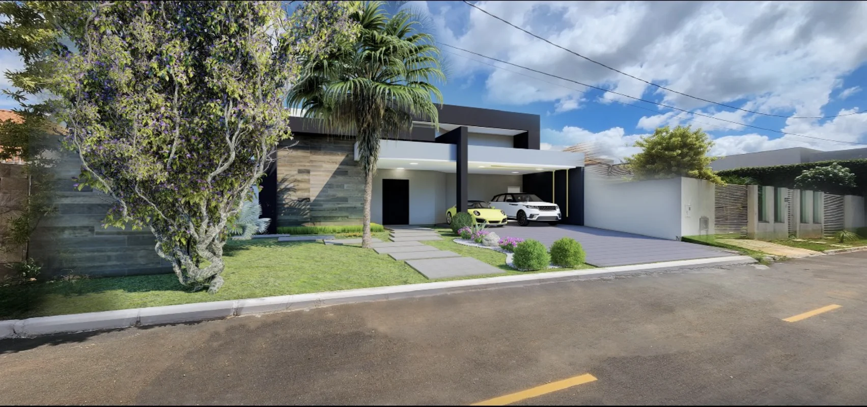 Descubra uma casa confortável e moderna em Condomínio Fechado na Arniqueiras Bra...