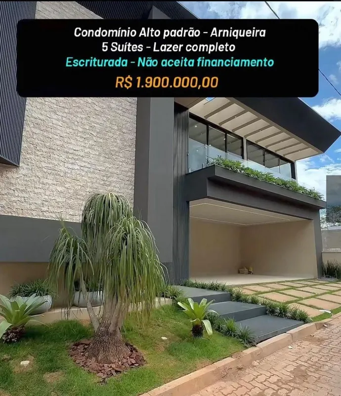 Investimento: R$ 1.900.000,00 Localização: Imóvel localizado em condomínio de al...