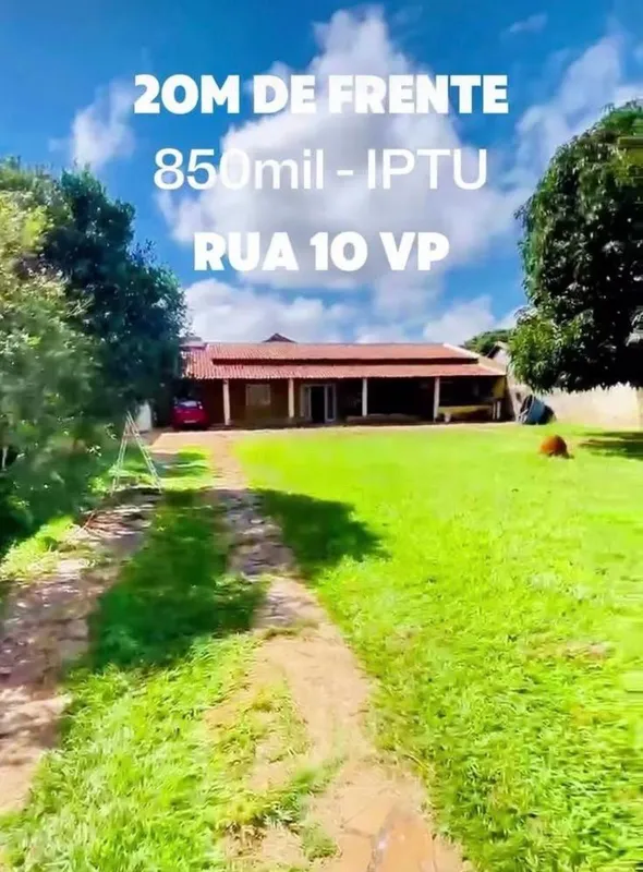 Investimento: R$ 850.000,00 Localização: Vicente Pires Rua 10 Casa em condomínio...