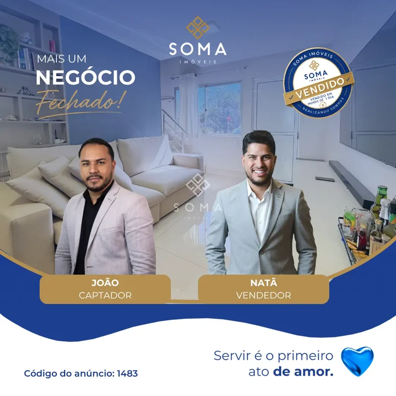ESPECIFICAÇÕES DA CASA: - Sala ampla - Cozinha gourmet com bancada em granito, c...