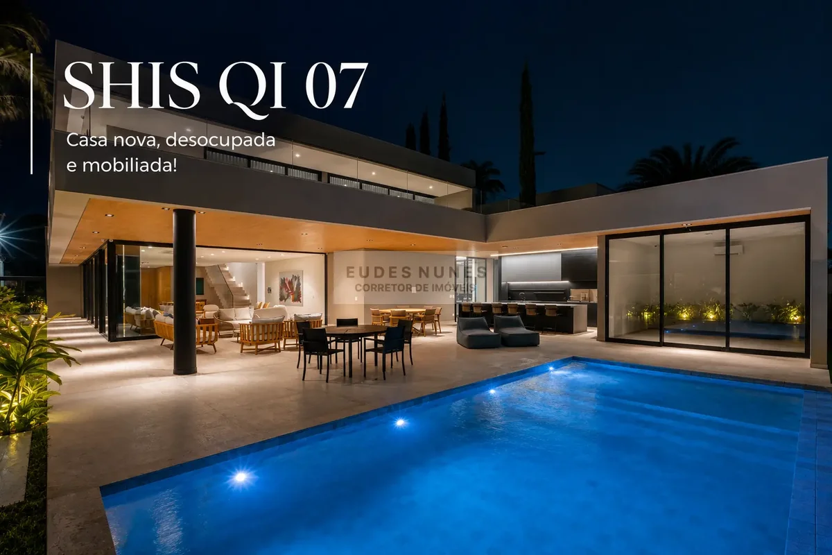 Casa com 5 suítes à venda na SHIS QI 7, Lago Sul - Brasília.Casa com 5 suítes à ...