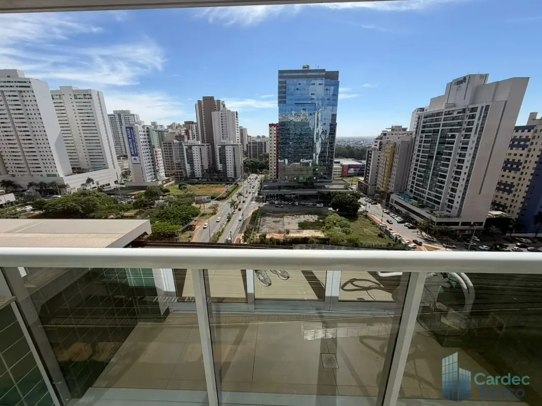 Edifício Le Quartier, Sala com vista livre e localizada em frente à estação de m...