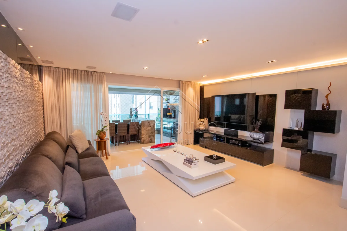 Apartamento impecável de 4 quartos à venda no via terrazzo com 189m² de área úti...