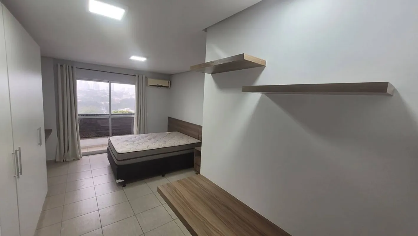Flat mobiliado para locação no Studio All - Apart Residence, Jardim Goiás30m² de...