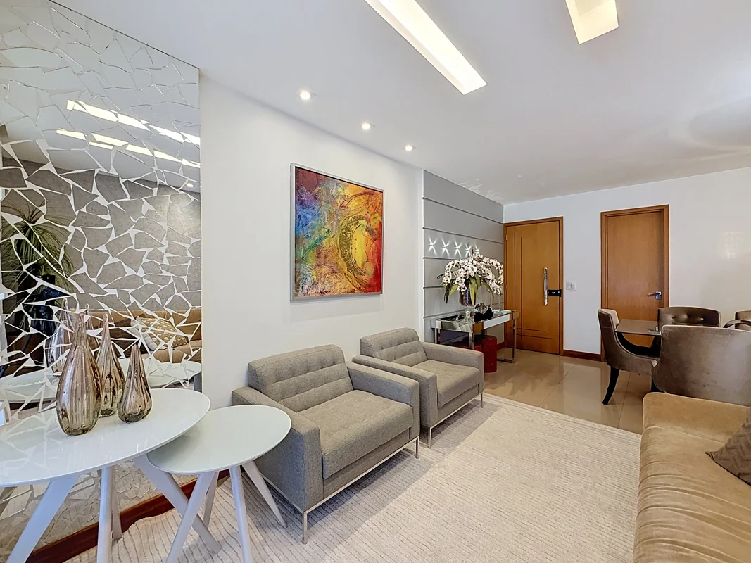 Apartamento 4 Quartos – Unidade de canto e vazada - NoroesteAlguns diferenciais ...
