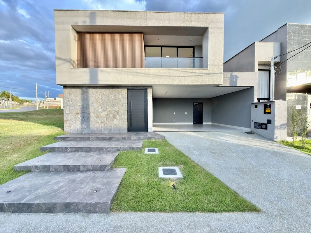 Excelente sobrado moderno e sustentÃ¡vel no Jardins Capri com 267mÂ² de lote e 2...