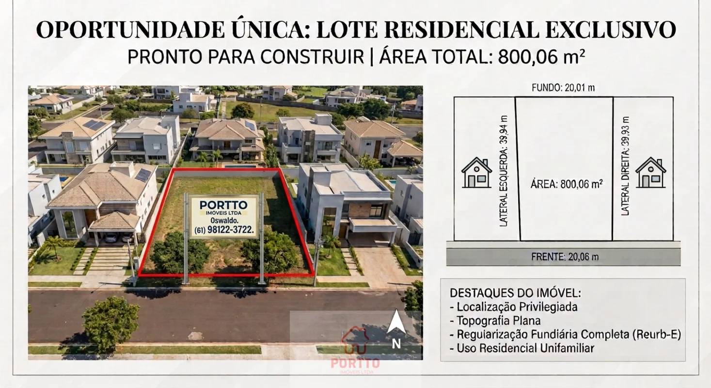 REALIZE O SONHO DA SUA CASA PRÓPRIA! Lote Exclusivo no Condomínio Ville Montagne...
