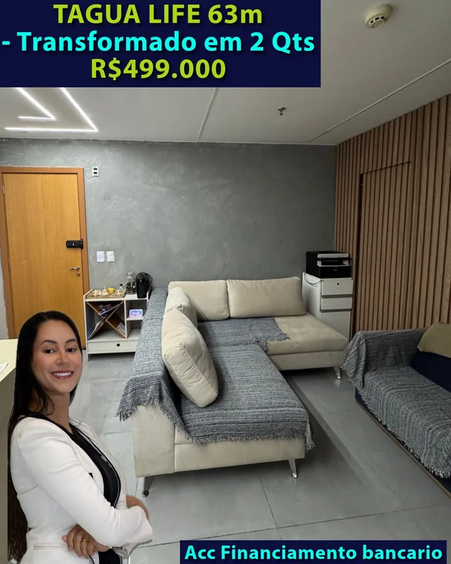 CSG 3 lote 7 - Taguatinga sul - Brasília - DFResidencial Taguá Life Planta de 63...