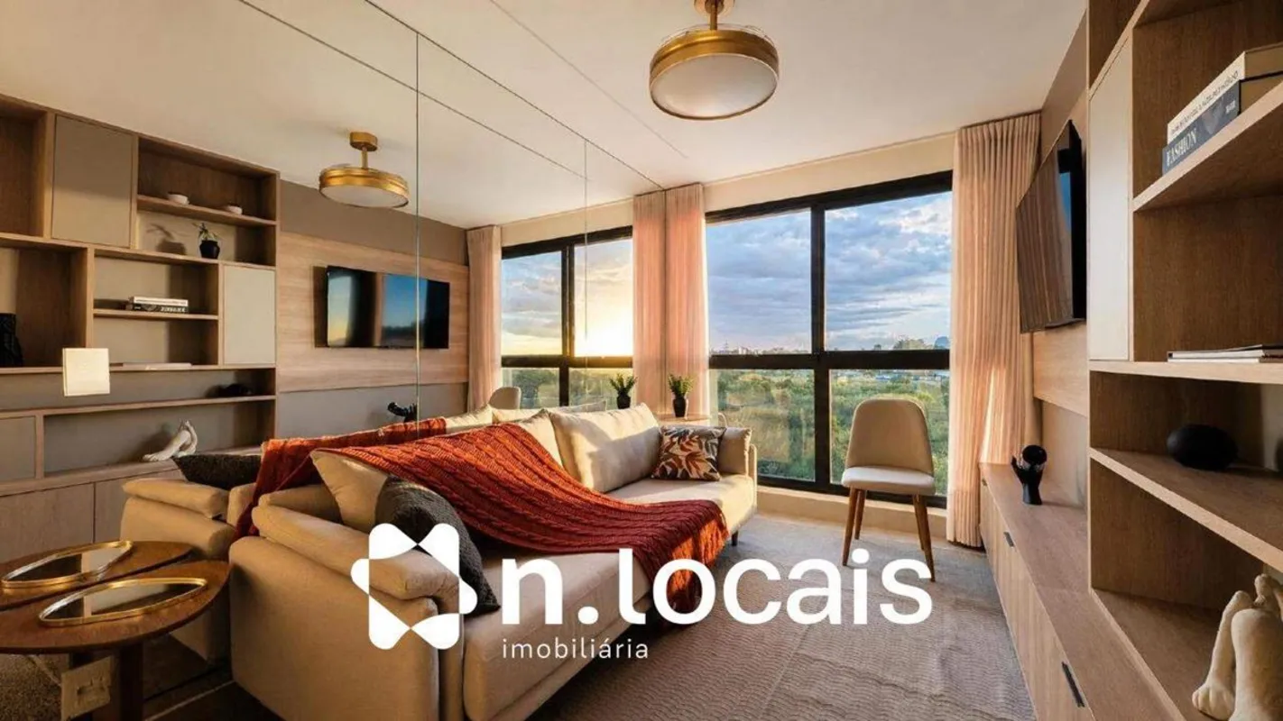 Apartamento para locação com 51 m², MOBILIADO e PRIMEIRO USO dois quartos, sendo...