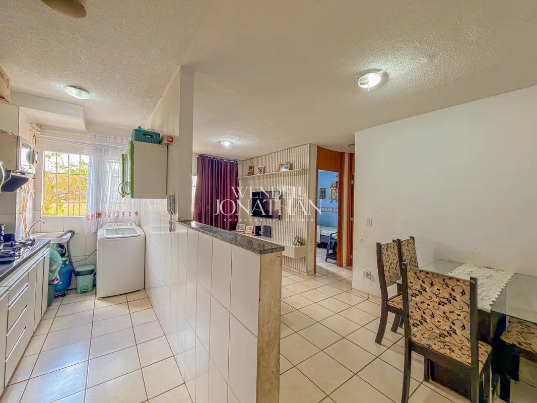 APARTAMENTO DE 02 QUARTOS NO RESIDENCIAL PARQUE RIACHO 24 – RIACHO FUNDO 2 DETAL...