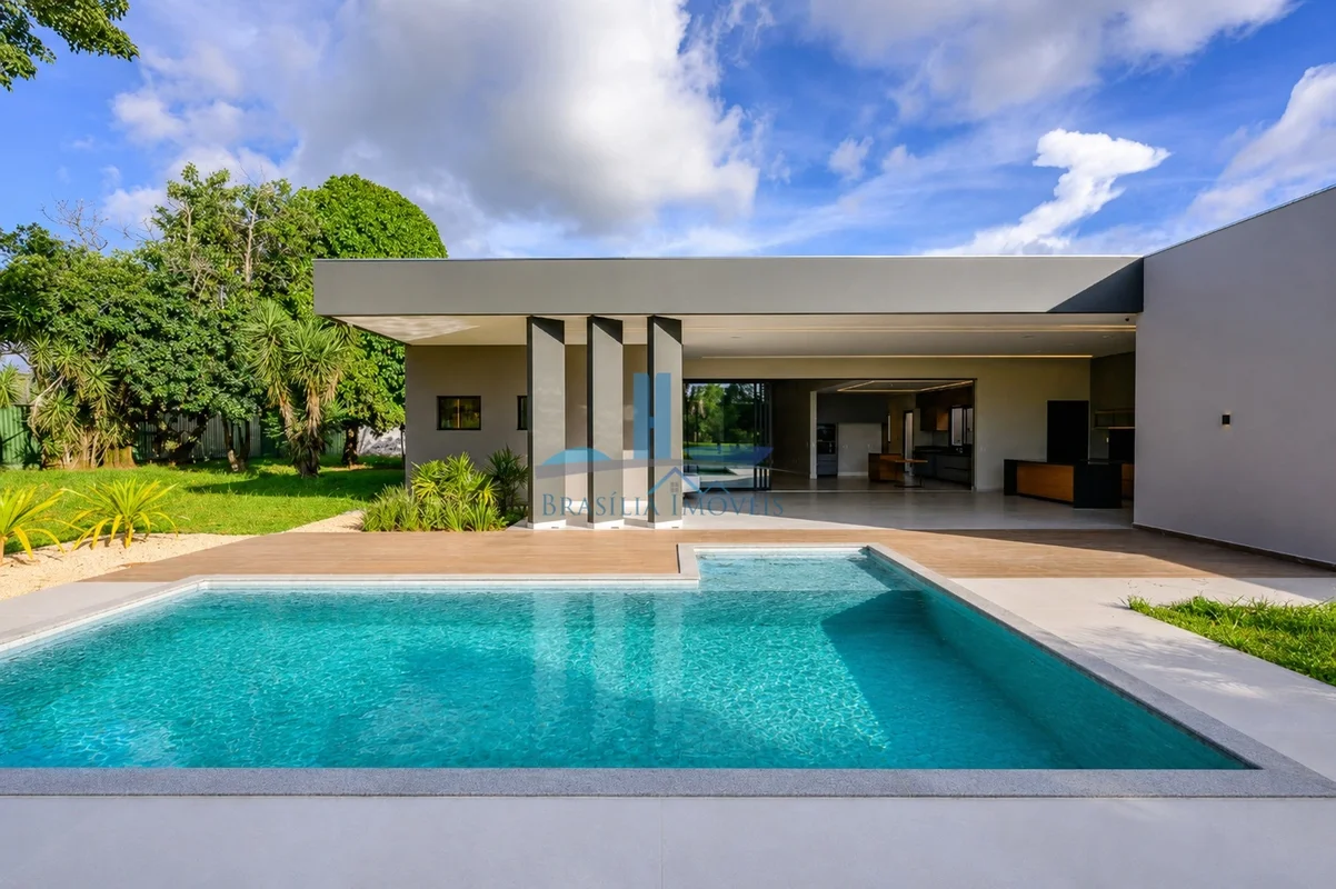 * * * BRASÍLIA IMÓVEIS VENDE LINDA CASA NOVA MODERNA TÉRREA COM EXCLUSIVIDADE PA...