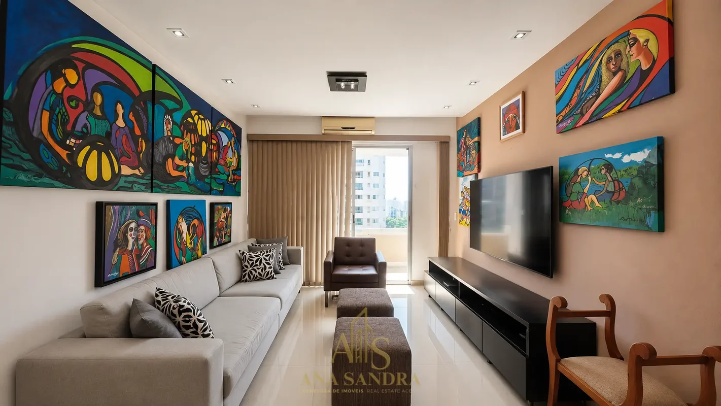 ANTARES CLUBE | ÁGUAS CLARAS• 110 m² de área privativa• Andar alto• 4 quartos, s...