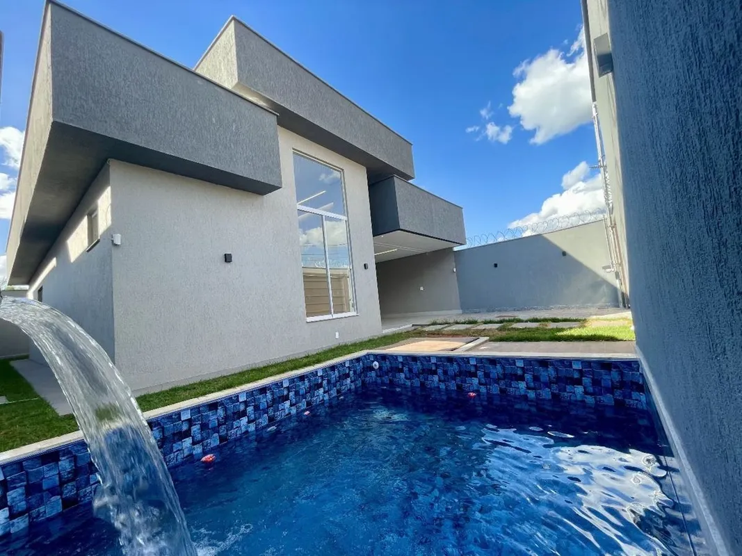 Casa 3/4 com Piscina - CHÁCARAS SÃO PEDROSegue abaixo a descrição do imóvel:?? 2...